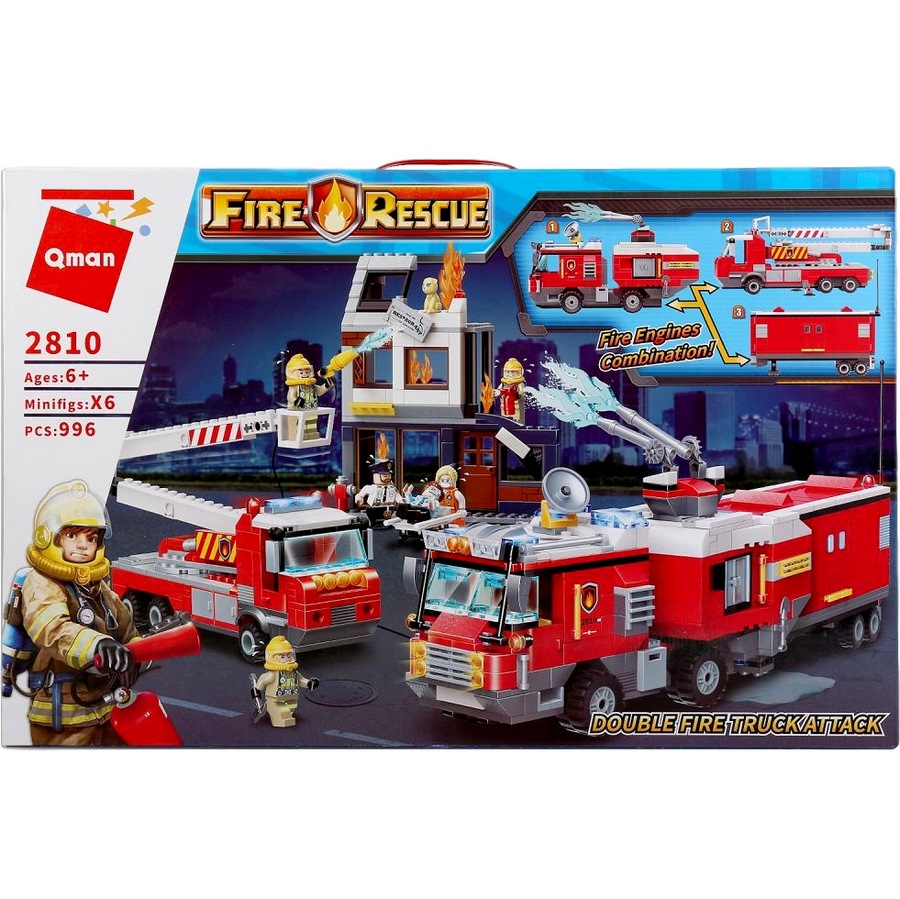 Конструктор "Пожарная служба" (996 дет.)