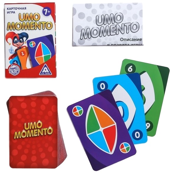 Карточная игра Uno Momento