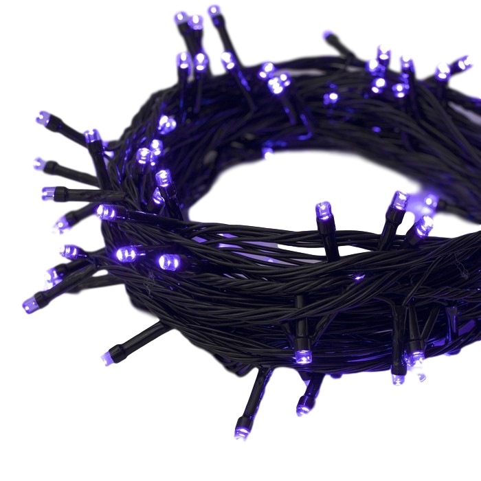 Гирлянда "Нить" LED-100-220V (фиолетовый, 10 м, 8 режимов)