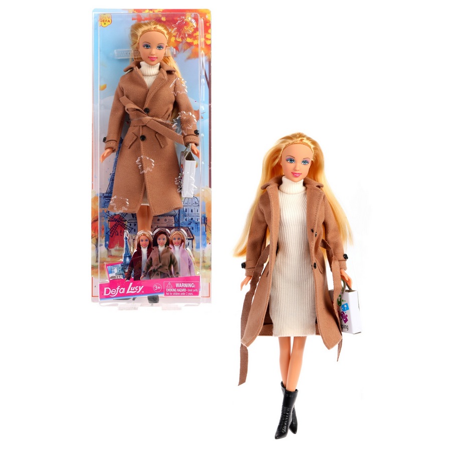 Кукла Дефа Люси "Осенняя коллекция" (в пальто, 29 см)