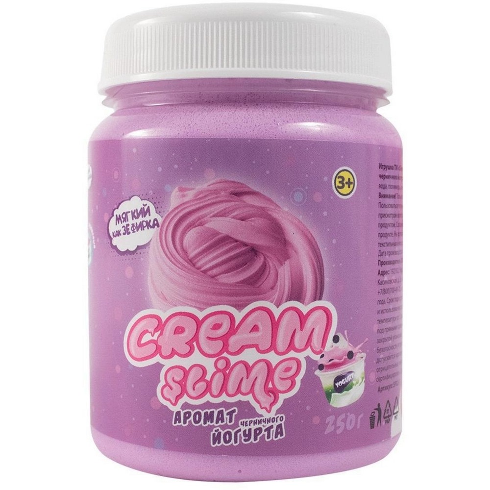 Слайм Cream с ароматом йогурта (250 г.)