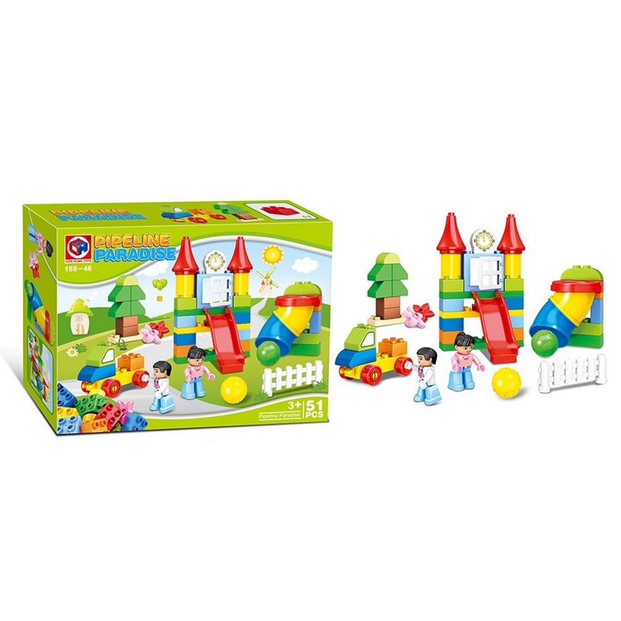 Конструктор Kids Home Toys "Детская площадка" (51 дет.)