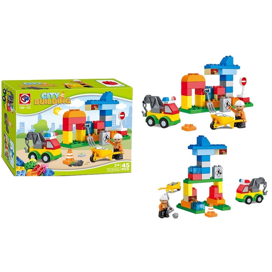 Конструктор Kids Home Toys "Строительные работы" (45 дет.)