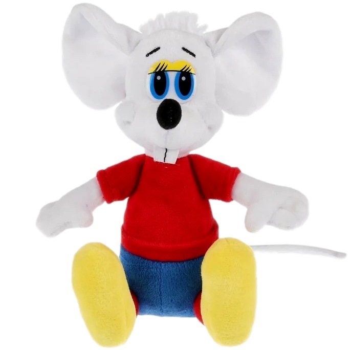 Мягкая игрушка "Мульти-пульти" Леопольд белый мышонок (звук, 20 см)