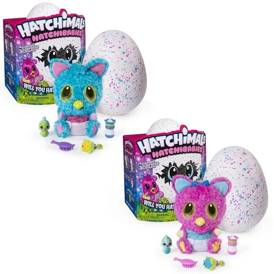 Игрушка hatchimals - hatchy-малыш - интерактивный питомец, вылупляющийся из яйца19133-che