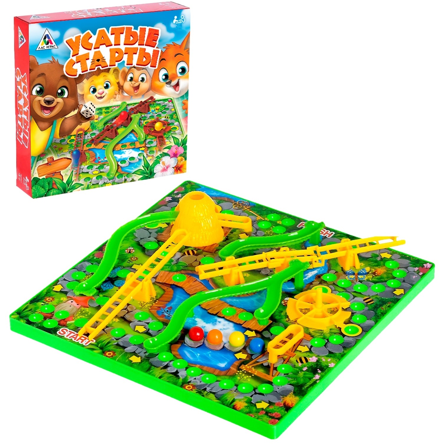 Настольная игра "усатые старты", №sl-02135 3986372