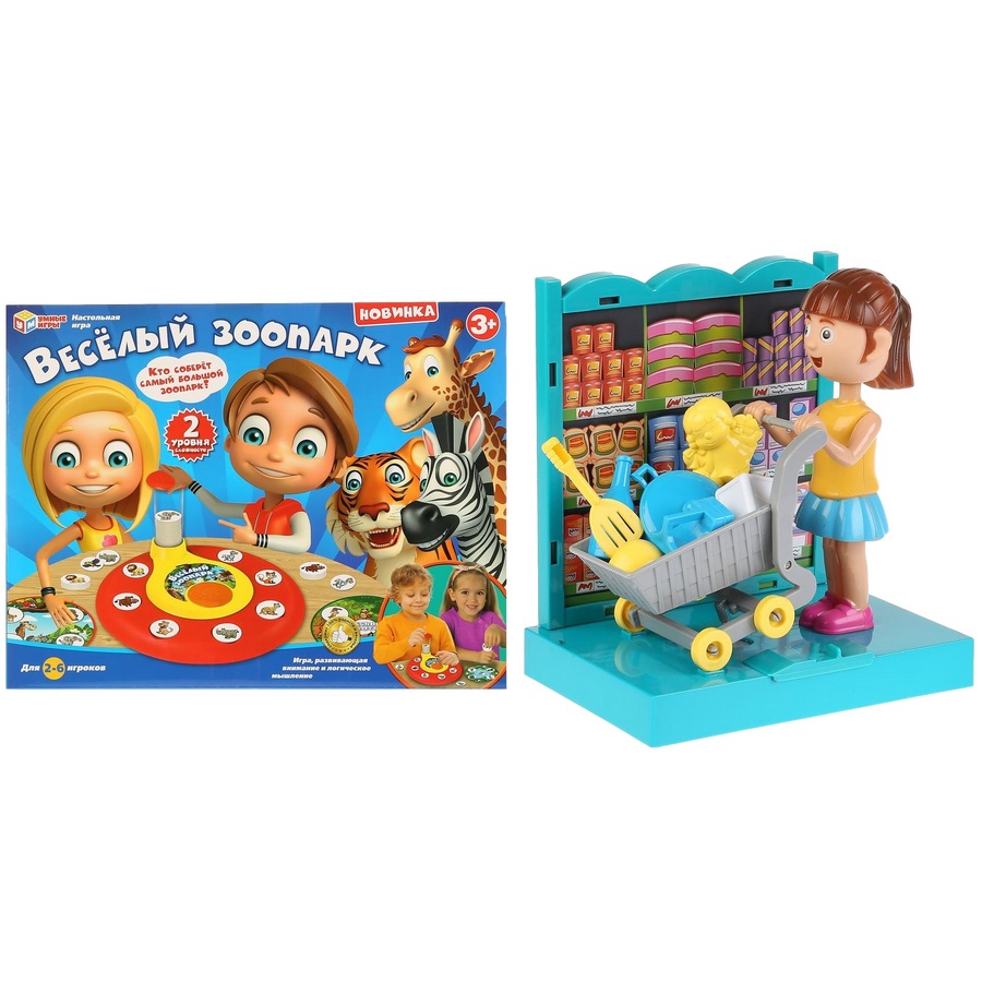 Настольная игра "Веселый зоопарк"