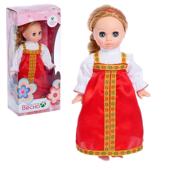Кукла "эля" в русском костюме в3189 4309100