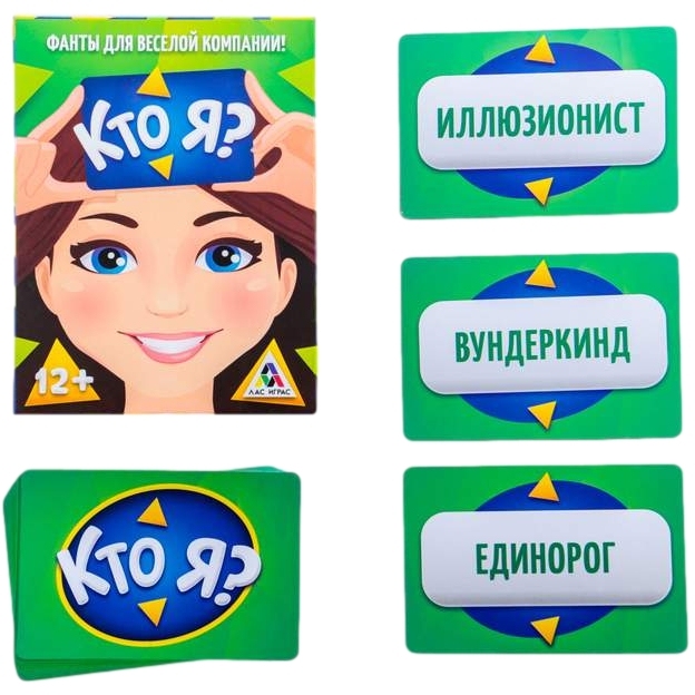 Фанты для веселой компании "Кто я?"