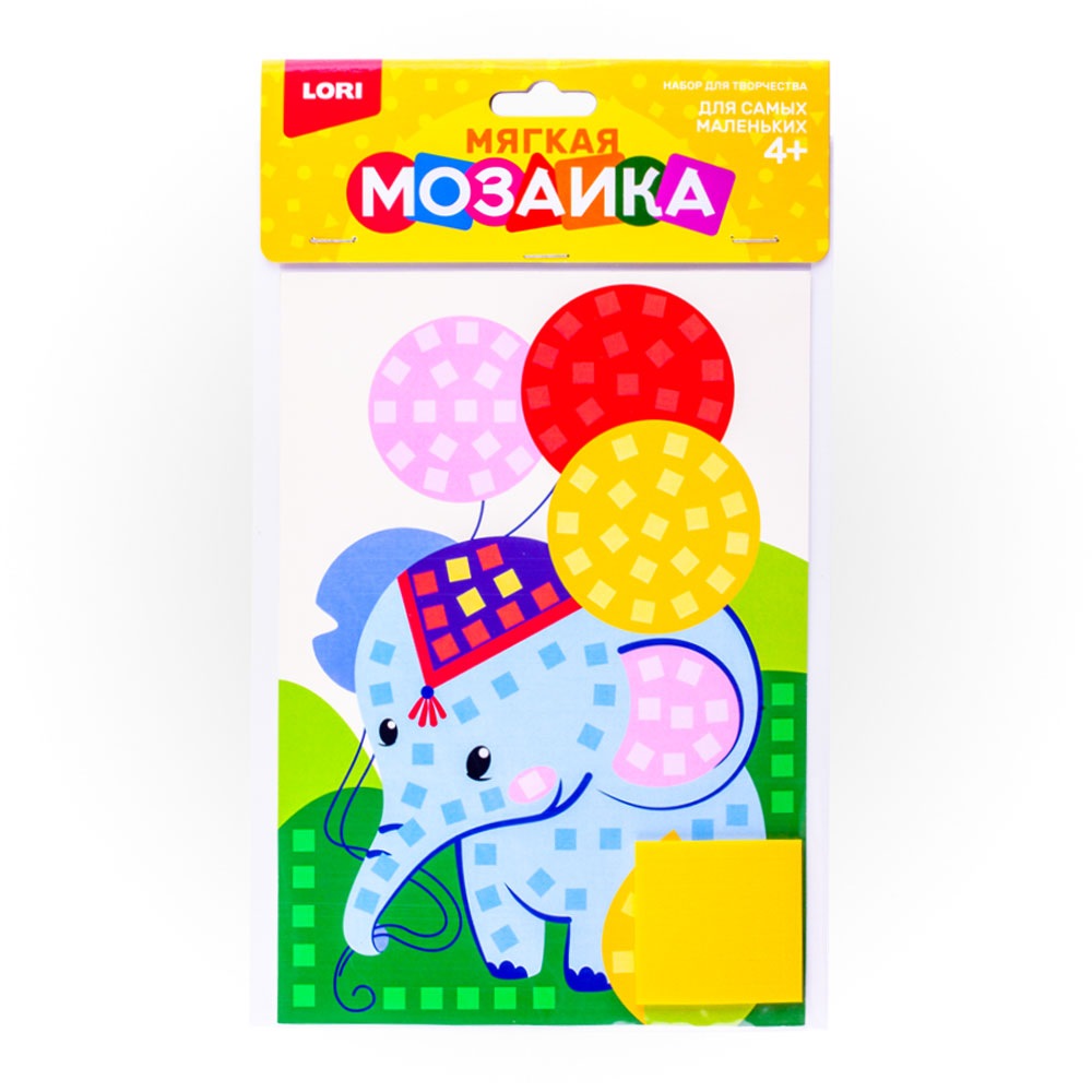 Мягкая мозаика. Малый набор "Слоник" Кэ-005