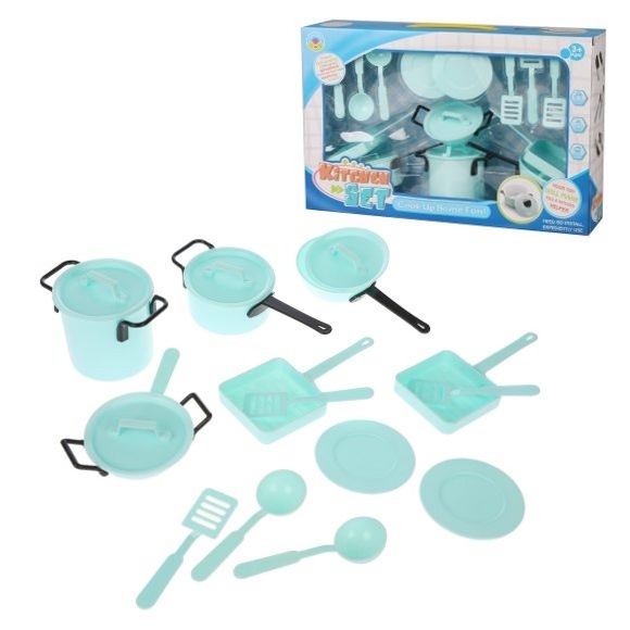 Игровой набор "Посуда" (18 предметов)