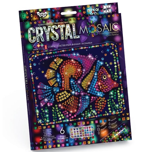 Набор креативного творчесва Crystal Mosaic "Рыбка"