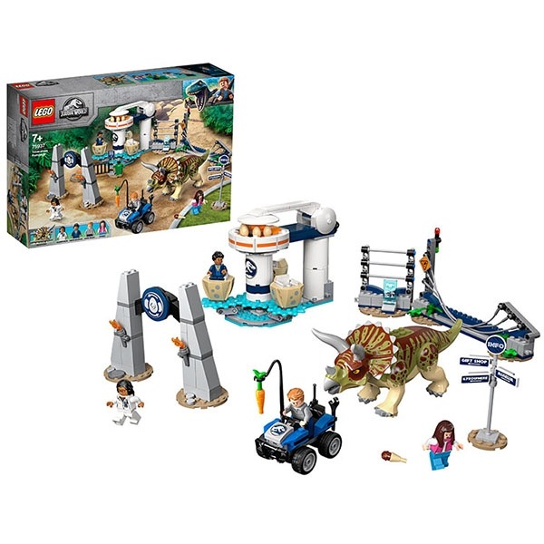 Игрушка jurassic world нападение трицератопса™75937