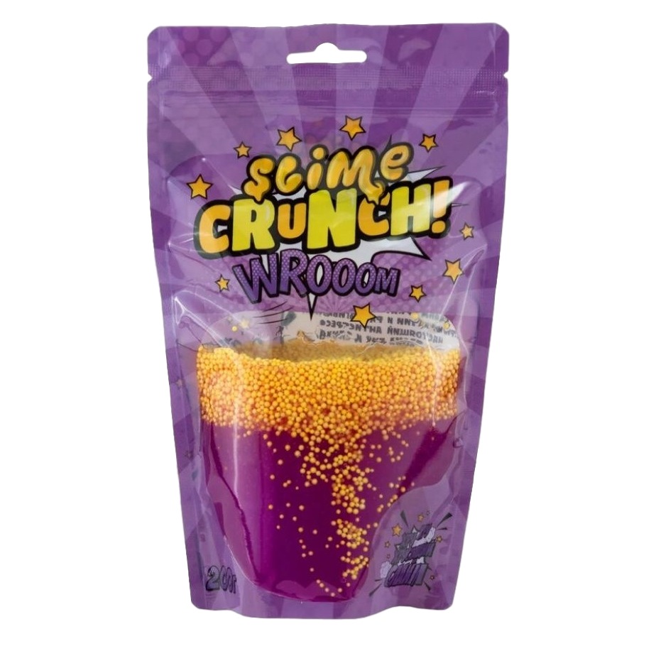 Слайм Crunch-slime WROOM (с ароматом фейхоа, 200 г.)