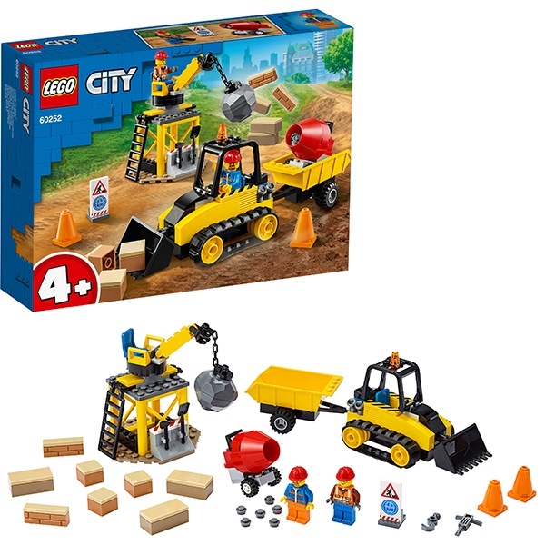 Игрушка город great vehicles строительный бульдозер60252