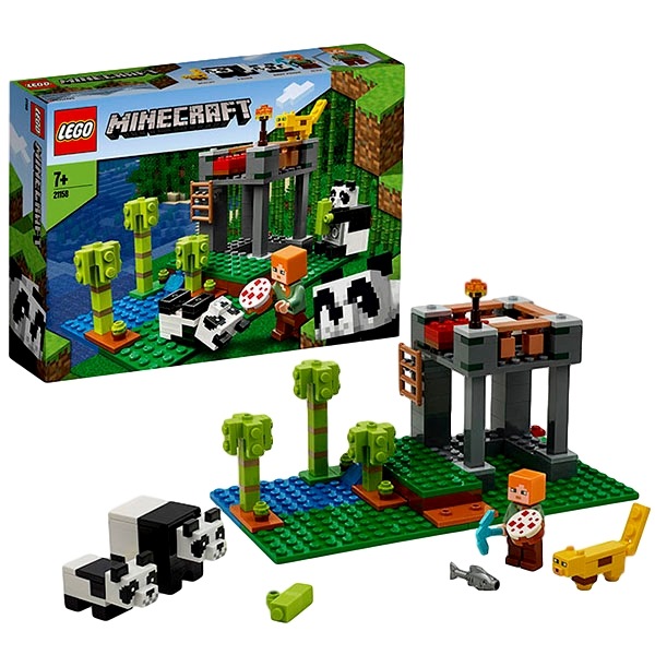 Игрушка minecraft™ питомник панд21158