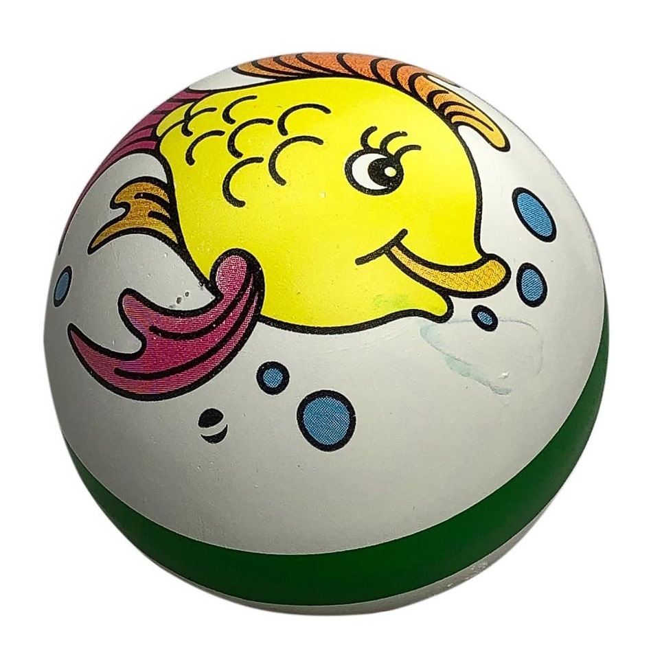 Мяч резиновый с рисунком (7.5 см)