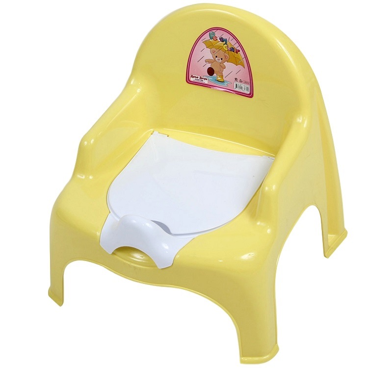 Детский горшок-кресло (желтый, оранжевый)