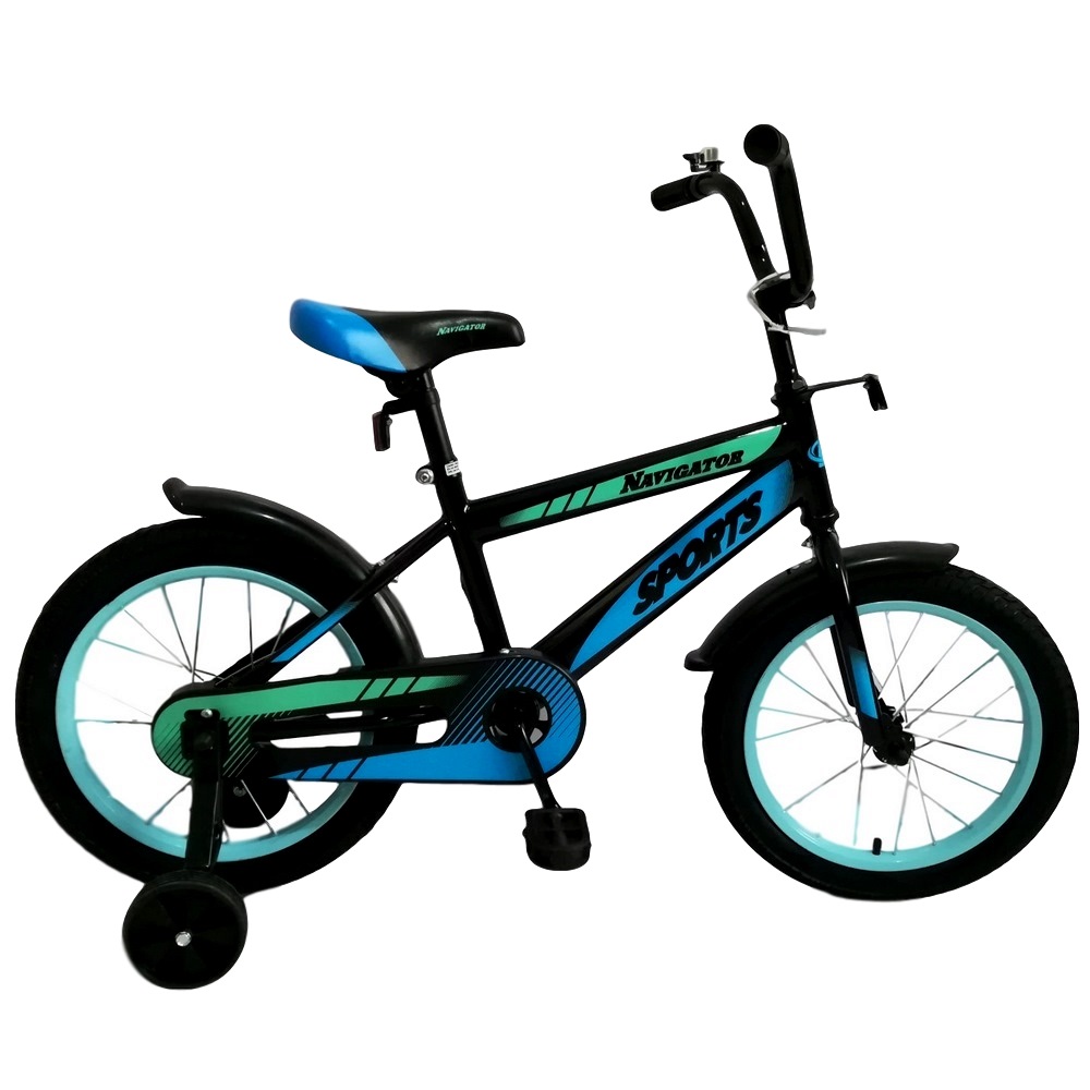Велосипед 16" Navigator Sports (синий с черным)