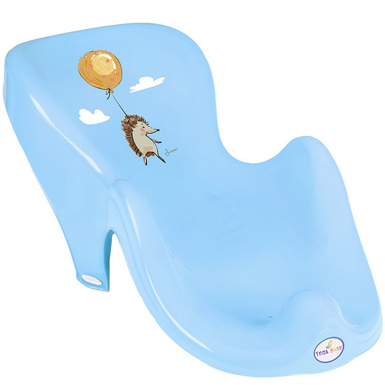 Антискользящая горка в ванну "Леснся сказка" Tega (голубой)