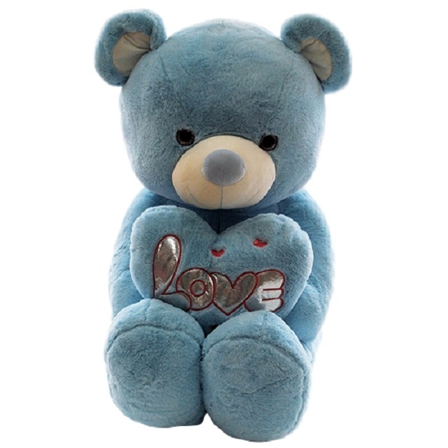 Мягкая игрушка "Медведь с сердцем" (55x115x45 см)