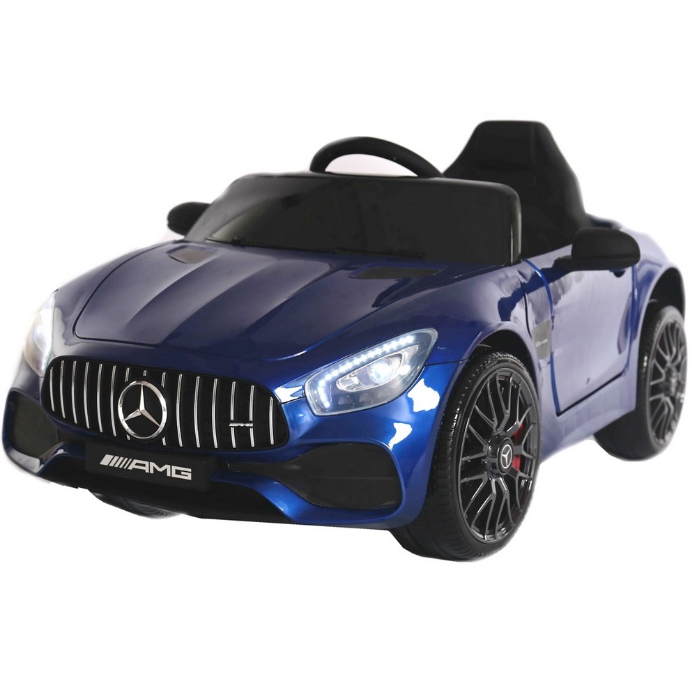 Электромобиль Mercedes-Benz GT (синий глянец) O008OO