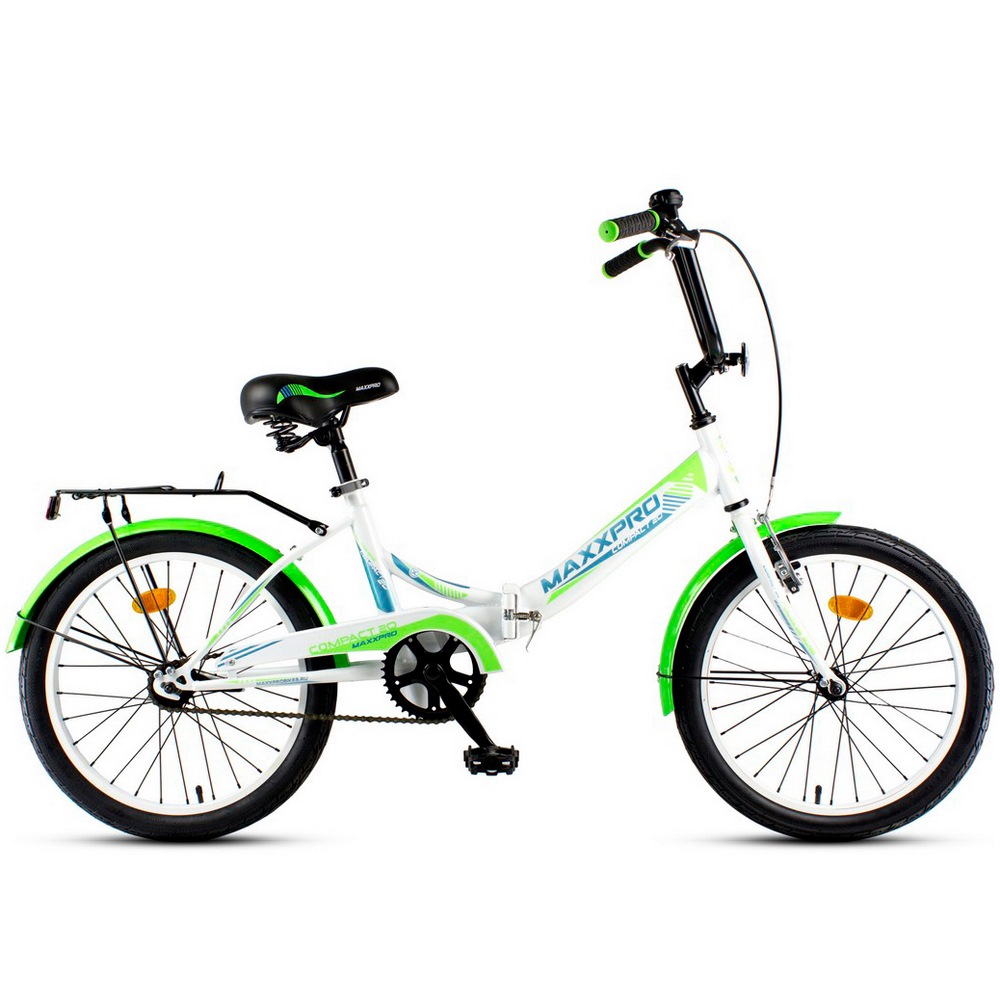 Велосипед compact 20 y20-5 (бело-зеленый)