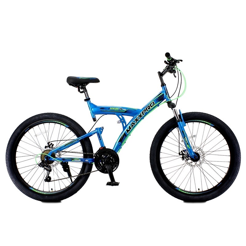 Велосипед sensor 26 pro m2612-4 (сине-зелёный)