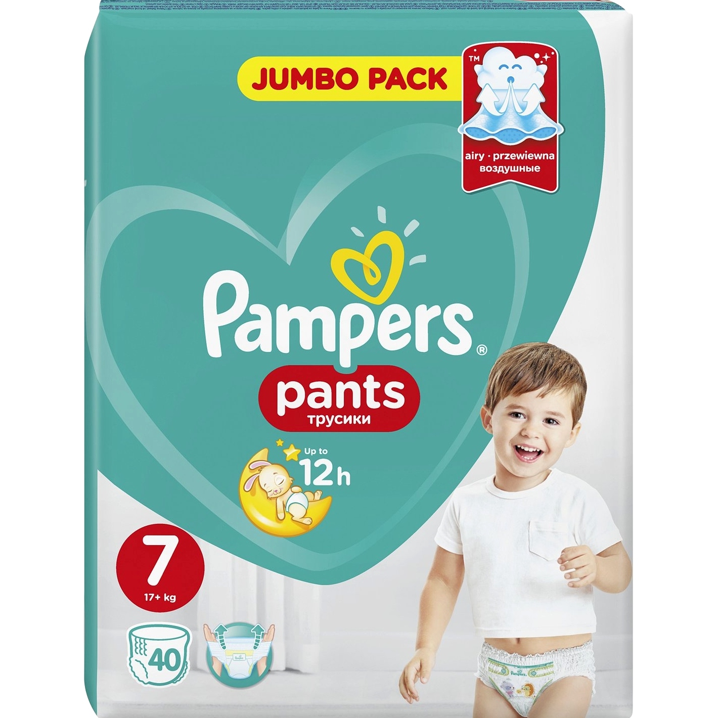Памперс-трусики pants экстралардж 40 (17+кг) УТ-00053112