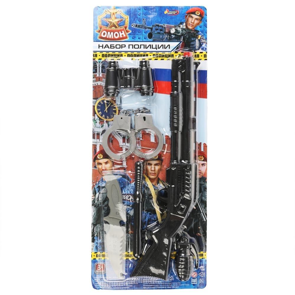 Набор оружия Играем вместе "Полиции" (автомат, наручники, бинокль, граната) ZY965067R