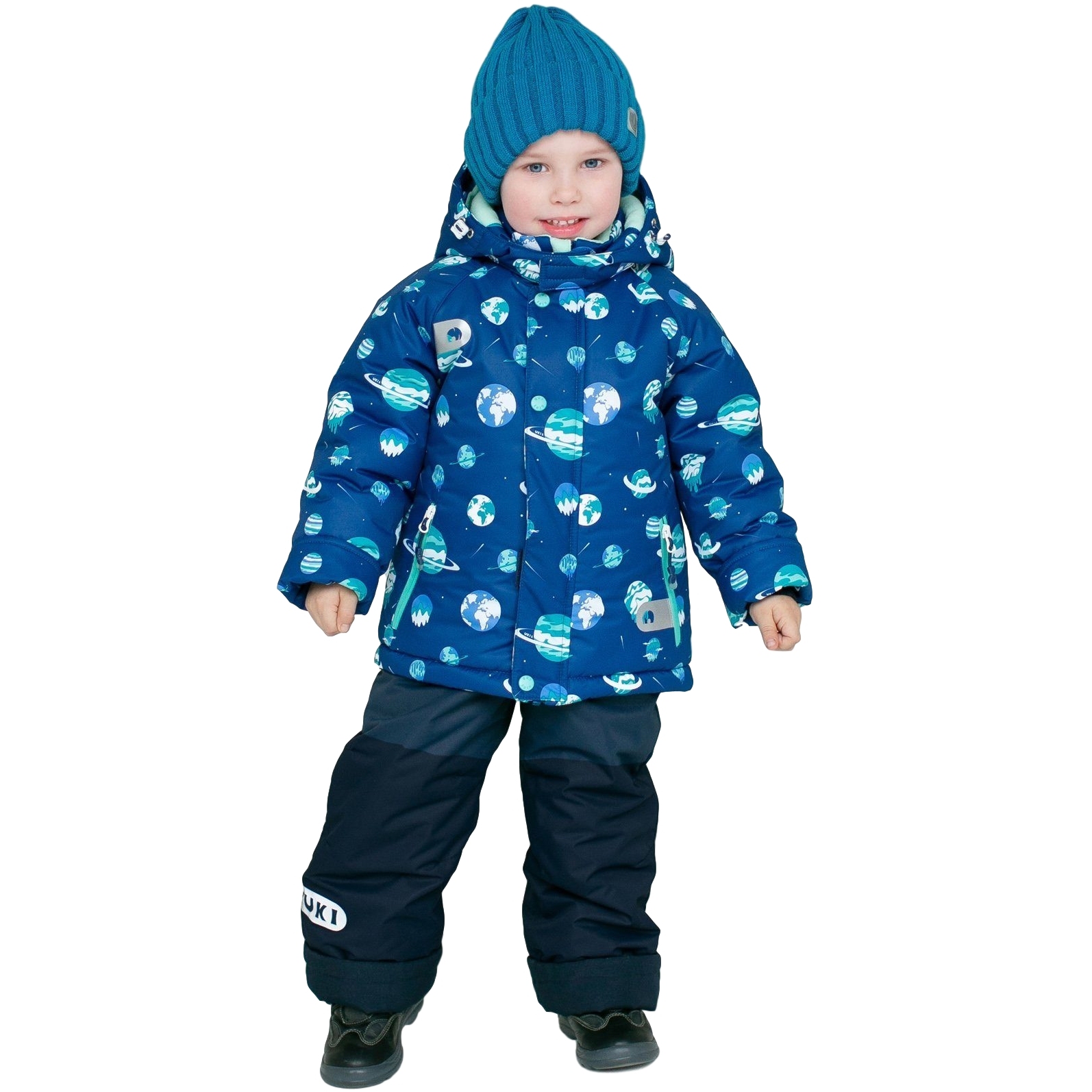 Костюм д/м 92 "Космос"т.синий (зима) 2w21-04