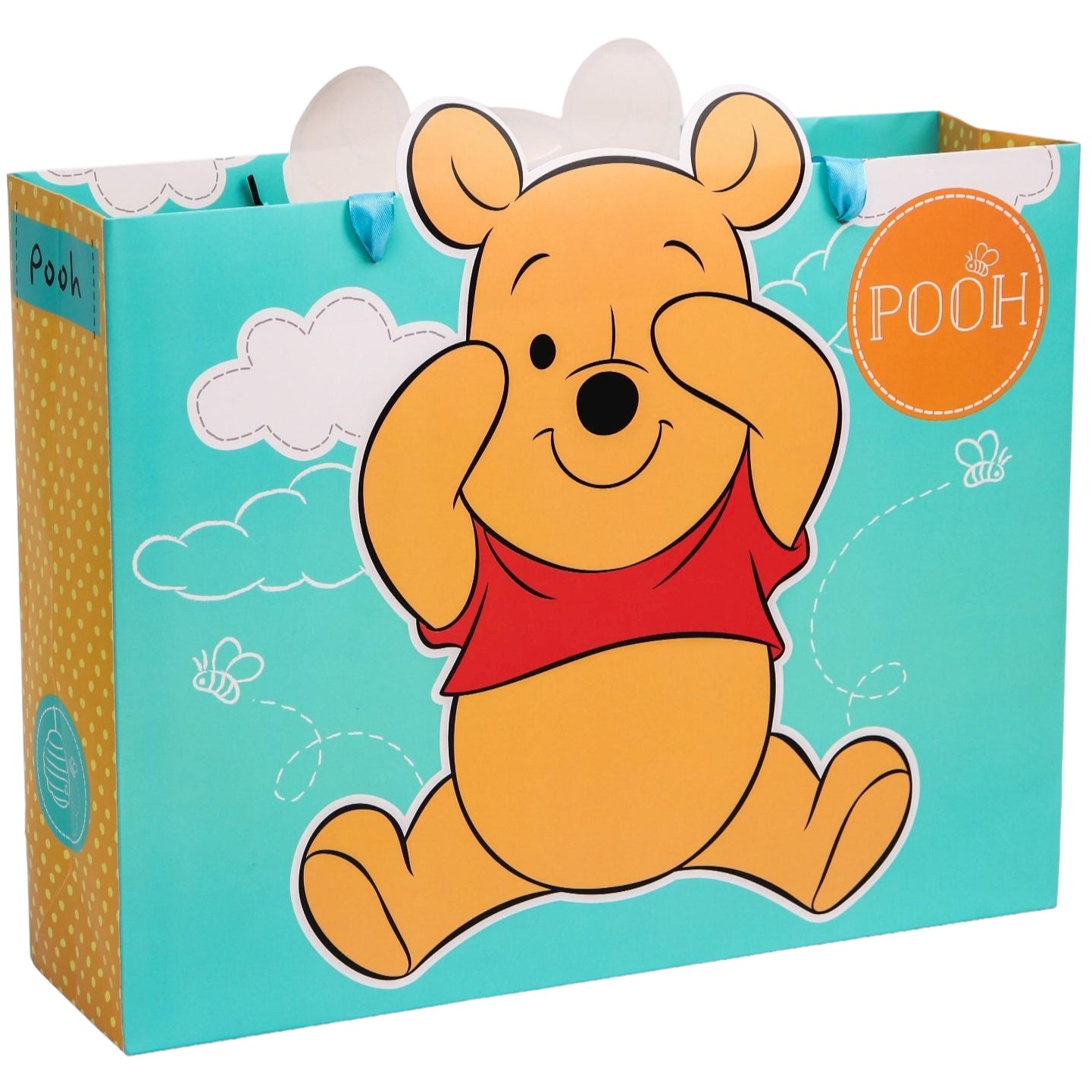 Пакет ламинат горизонтальный "pooh", медвежонок винни и его друзья, 31х40х11 см 4628832
