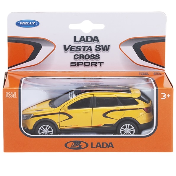Машина Lada Westa SW Cross Такси (11 см)