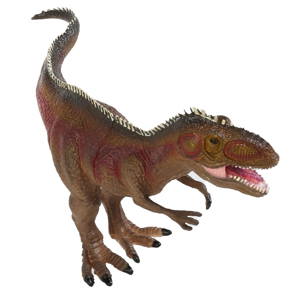 Игрушка пластизоль динозавр тиранозавр 28*14,5*11 см ИГРАЕМ ВМЕСТЕ в кор.2*36шт Н68894