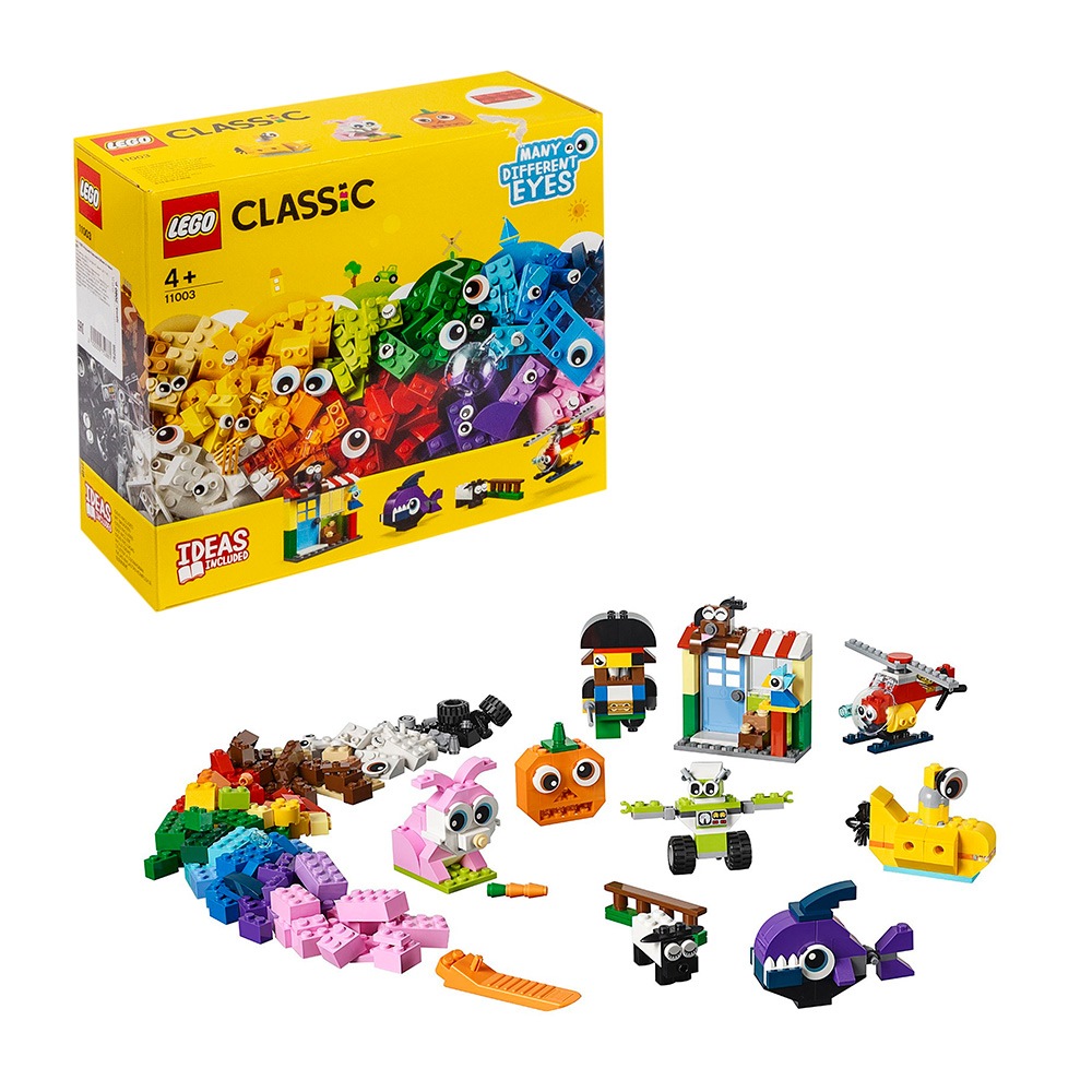 Конструктор Лего Classic "Кубики и глазки" 11003