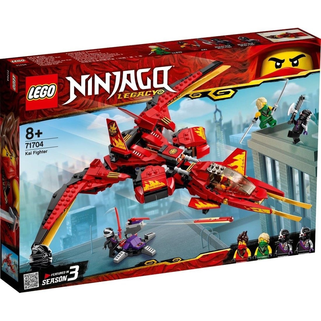 Констр-р LEGO Ninjago Истребитель Кая 71704