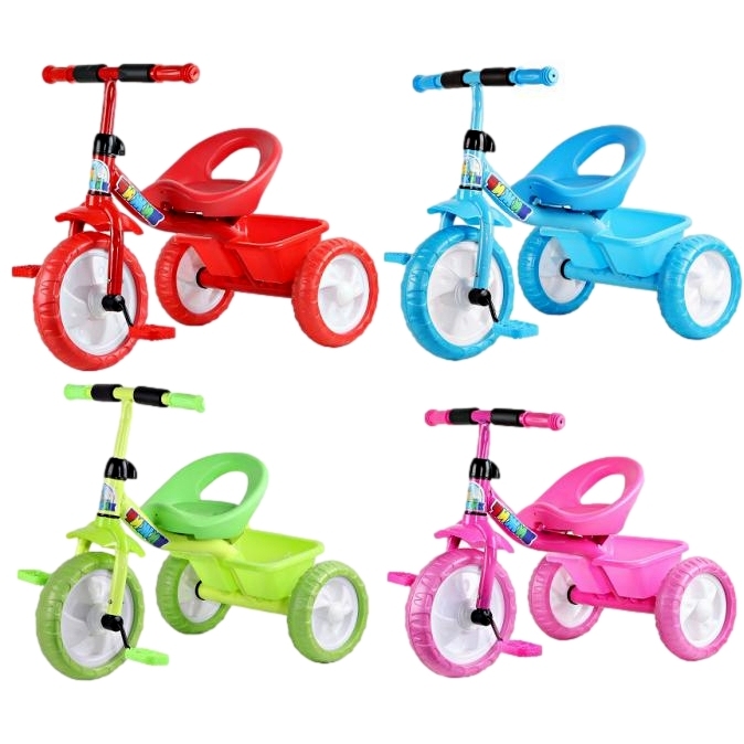 Велосипед трехколесный "Чижик 2" (колеса пластик, цвет в ассортименте)
