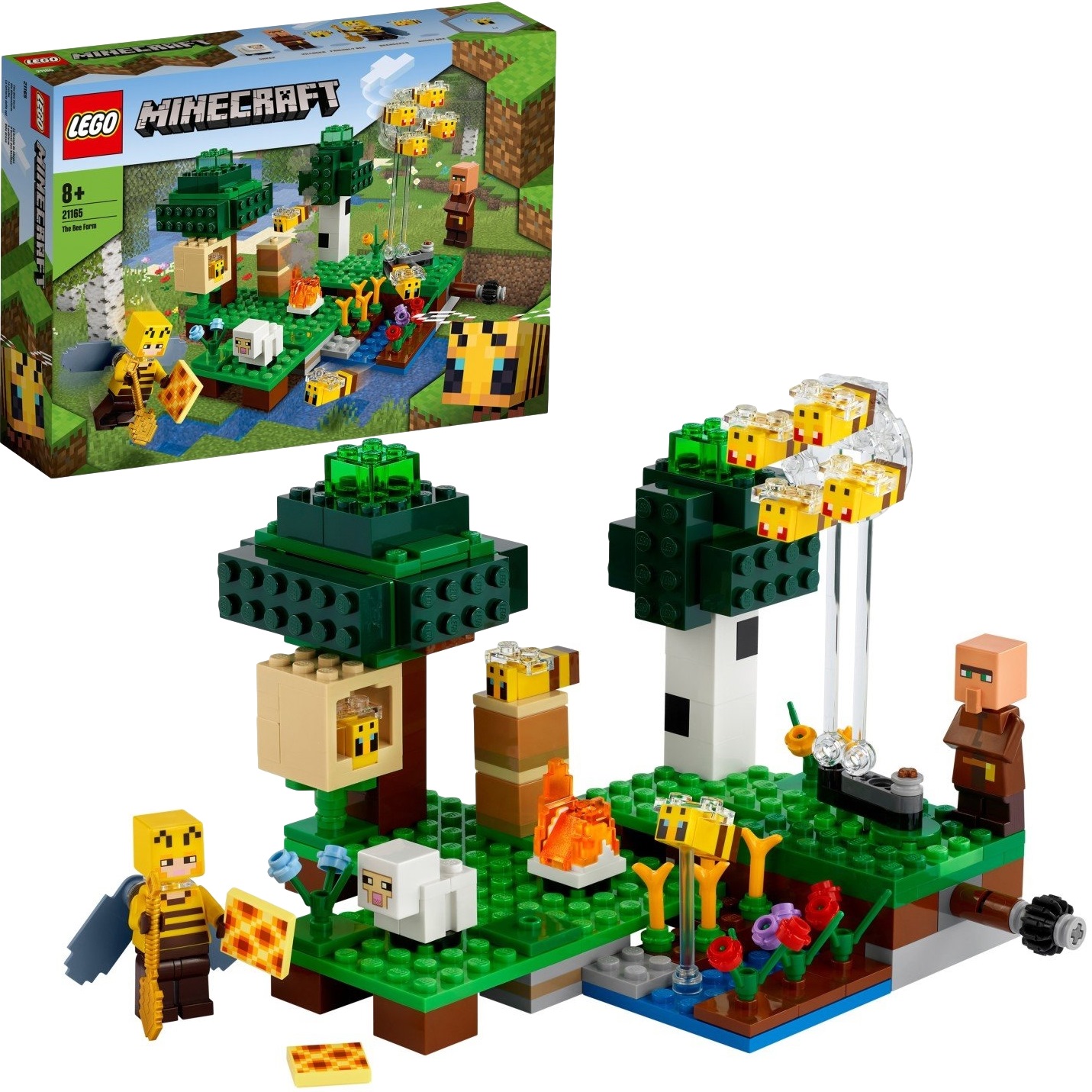 Конструктор Лего Minecraft "Пасека" 21165