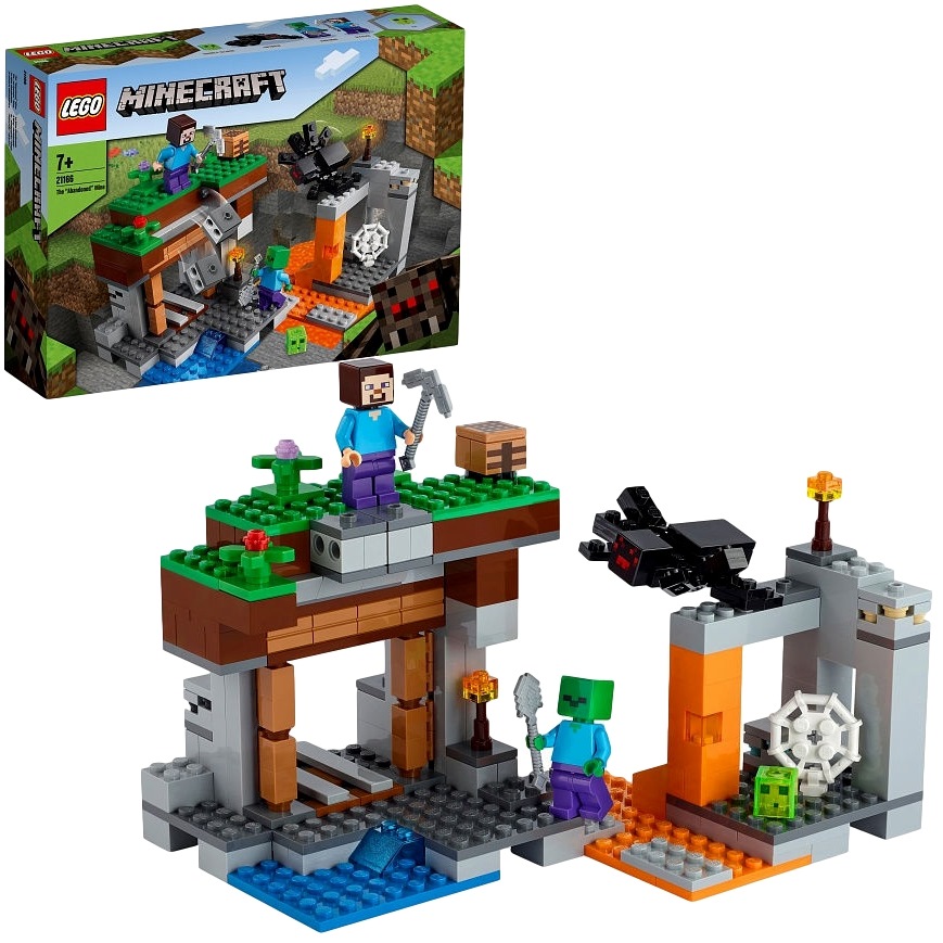 Констр-р LEGO Minecraft Заброшенная шахта 21166