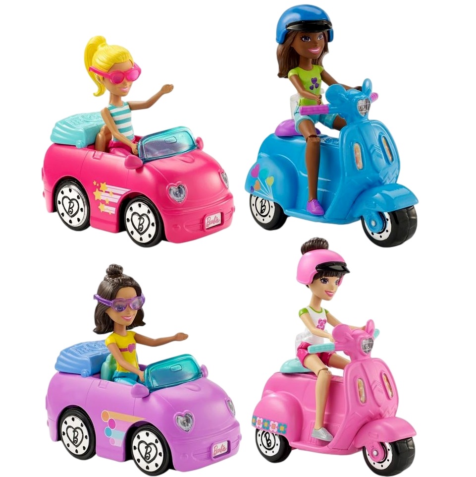 Кукла Барби "В движении" (транспортное средство, 10 см)