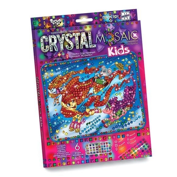 Набор креативного творчества Crystal Mosaic Kids "Пони"