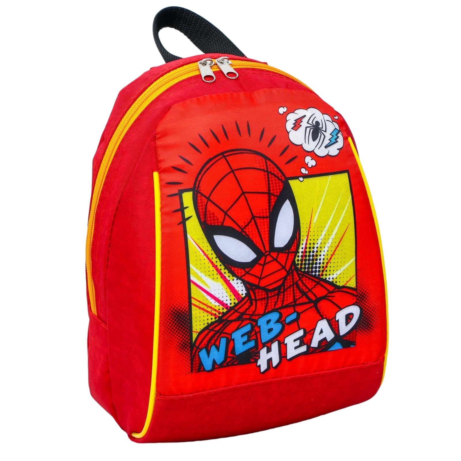 Рюкзак "человек паук", 20*13*26, отд на молнии, красный 5350997