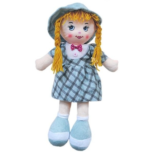 Кукла в платье и шляпе (16х46х10 см.)