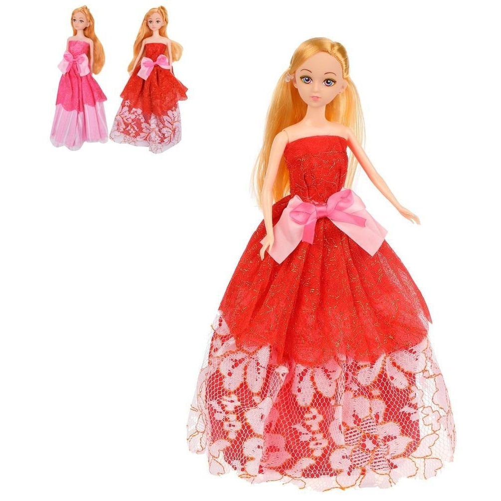 Кукла "Бантик" в нарядном платье (28 см)