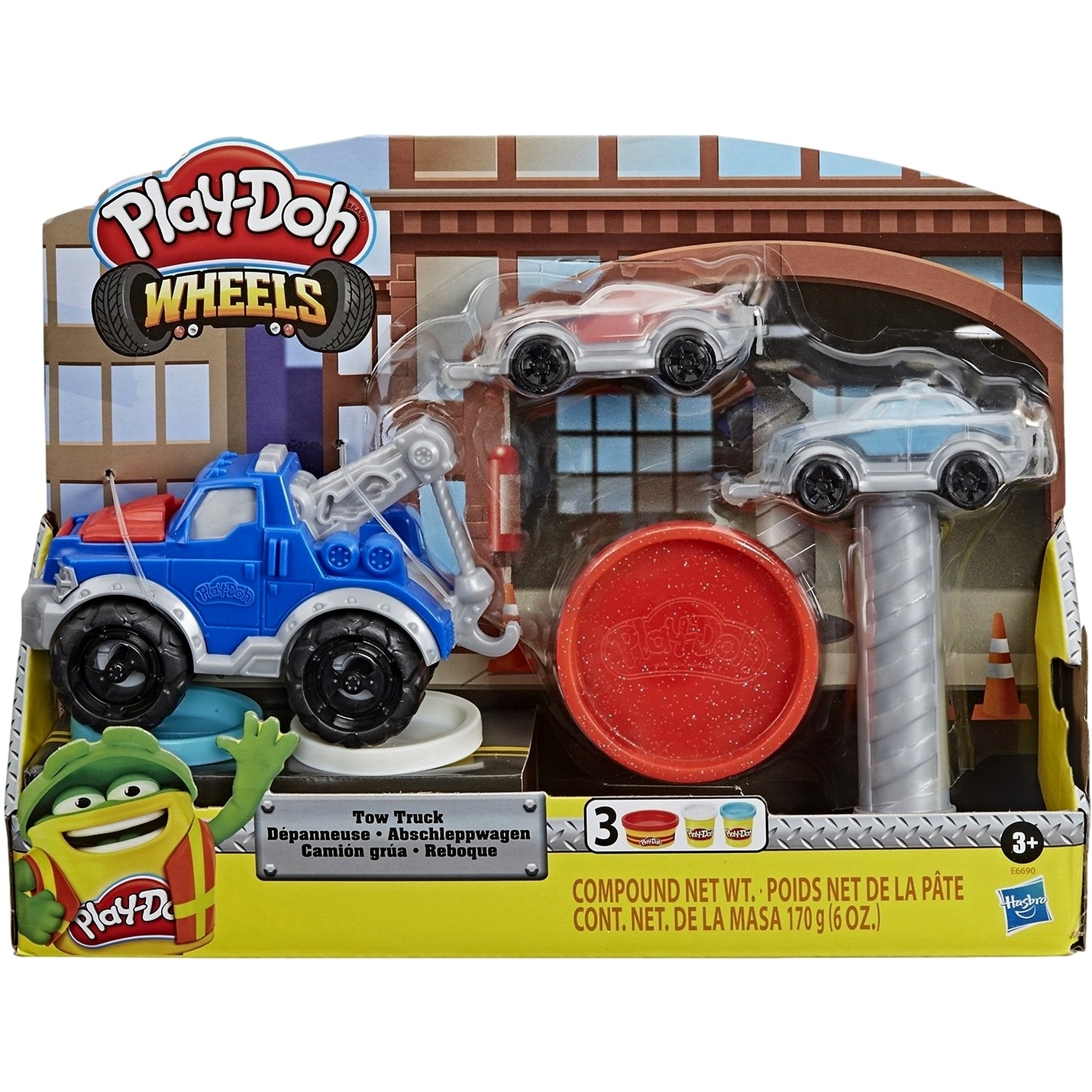 Набор для лепки Play-Doh Wheels Эвакуатор E66905L0
