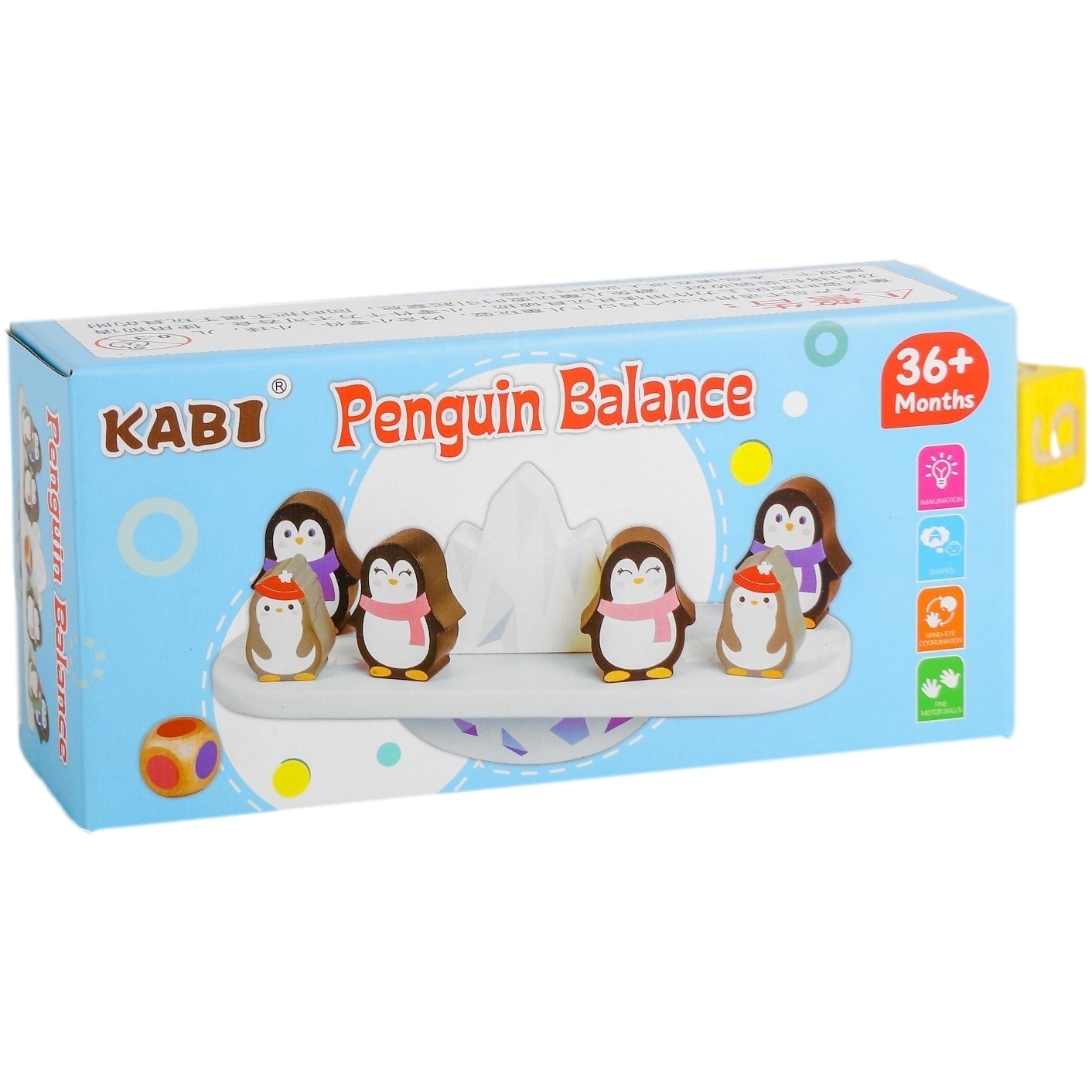 Развивающая игра балансир "Пингвины" (24х11 см) 4725905