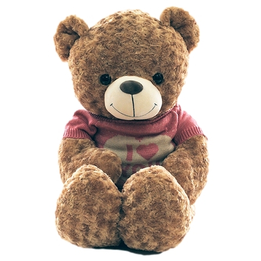 Мягкая игрушка "Медведь в кофте" (50x94x23 см)