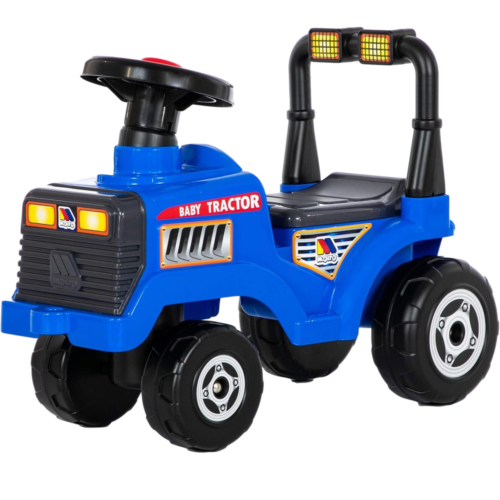 Каталка-трактор "Митя" №3 (синяя) 85412