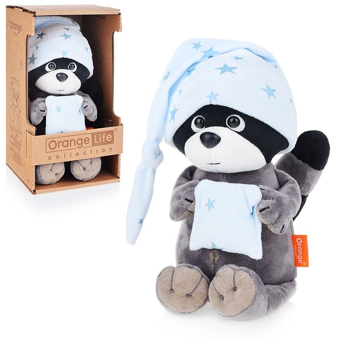 Мягкая игрушка "енотик дэнни: сладкие сны", 20 см os004-51/20 5097791