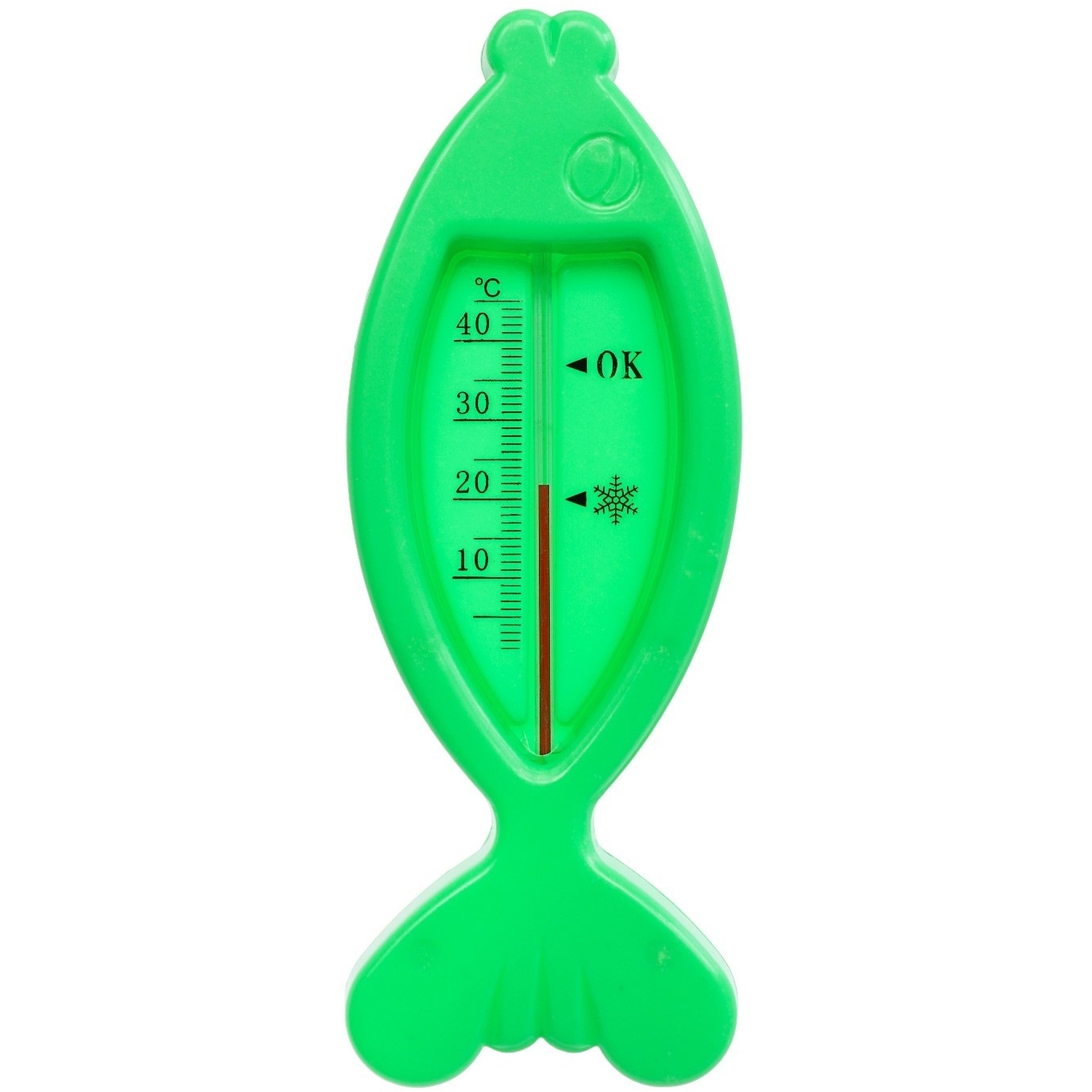 Термометр "Рыбка" (детский, для воды, пластик, 15.5 см) 2642574